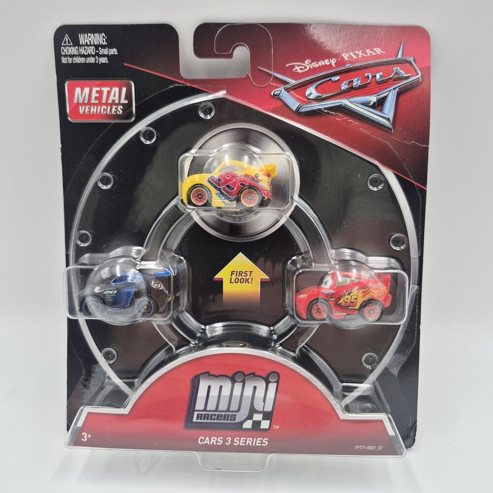 Disney Pixar's Cars 3 Mini Racers Cruz Ramirez and More 2017 Mattel FPT71 NRFP
